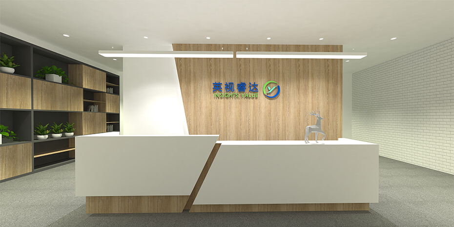 鄭州英視睿達辦公室裝修公司設計案例